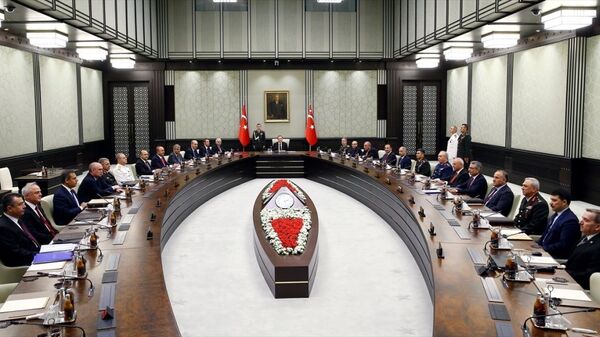 Krtik MGK, Erdoğan başkanlığında toplandı