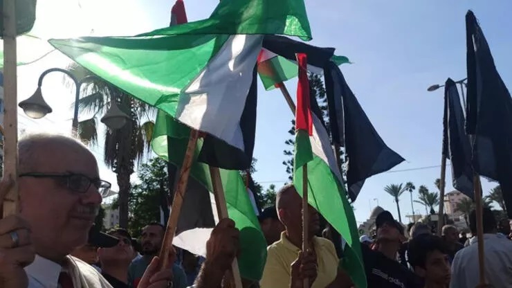 Biden’ın Filistin ziyareti Gazze’de protesto edildi