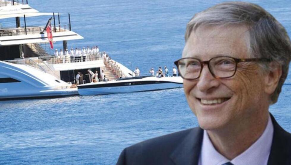 Bill Gates’in 200 milyon dolarlık yatı Bodrum’da