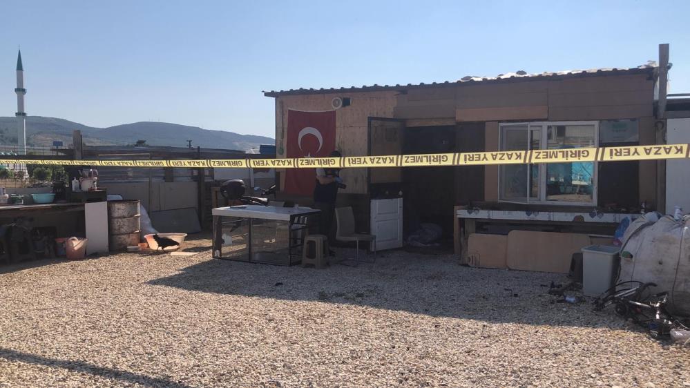 Bursa’da hurdalıkta cinayet
