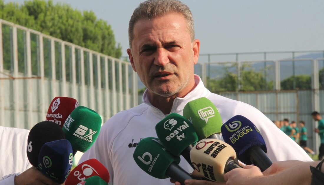 Tahsin Tam: “Bursaspor’u play-off yarışında tutmak istiyoruz”