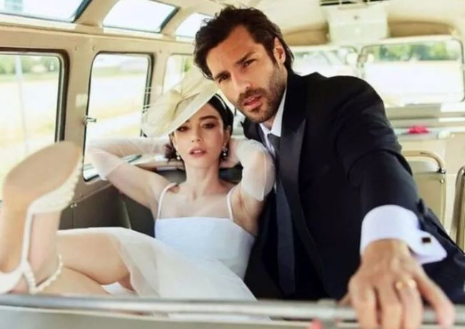Özge Gürel-Serkan Çayoğlu çiftinden yeni düğün pozları!