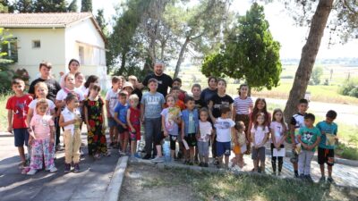 Nilüfer’de kırsal mahalle çocukları oryantiring ile tanışıyor