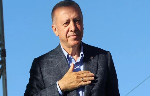 Erdoğan’ın dikkatini çeken pankart