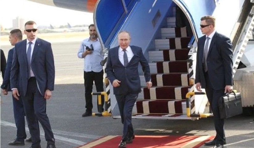 Putin hasta mı? Yürüyüşü gündem oldu