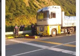 Park halindeki TIR sürücüsü ölü bulundu