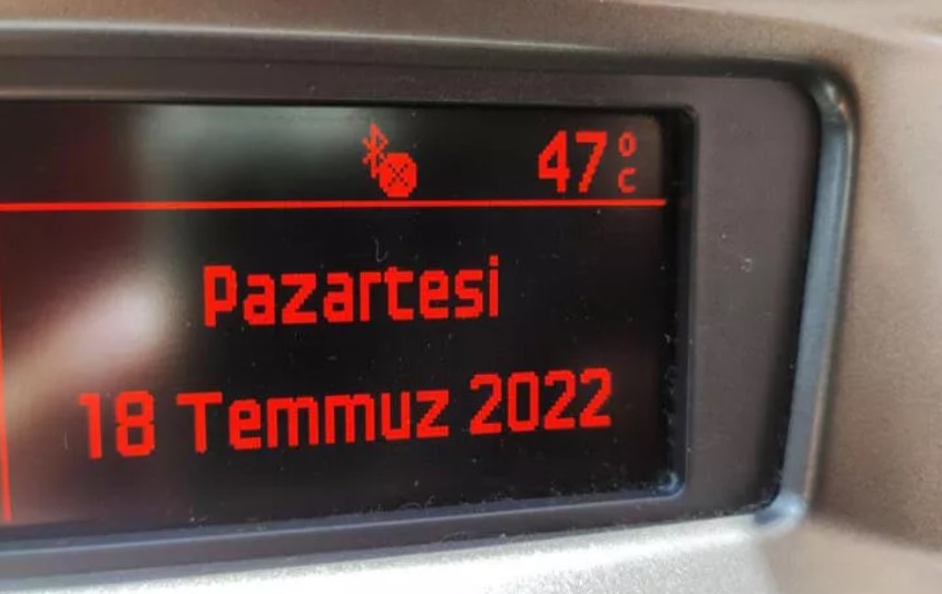 Kavurucu sıcak geldi! Termometreler 47 dereceyi gösterdi