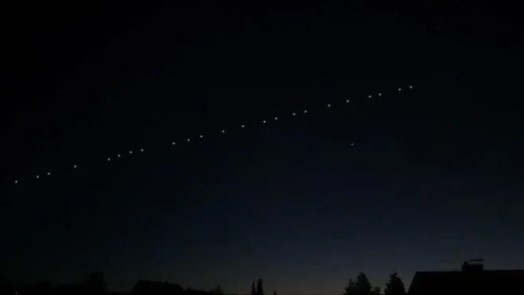 Starlink uyduları İstanbul semalarında