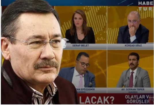 Melih Gökçek’ten canlı yayında sert sözler