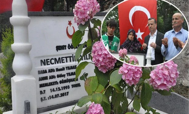 Şehit Necmettin öğretmen, anıldı