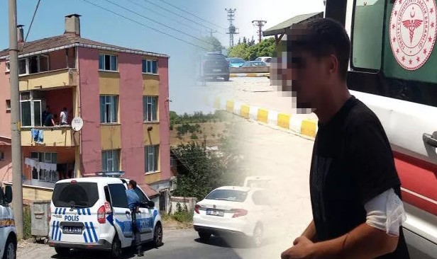 Evde hırsızla karşılaştı, kovalamak isterken 4 yerinden bıçaklandı