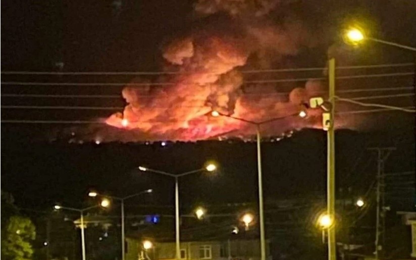 Yunanistan’daki yangın Edirne’nin sınır köylerine dayandı