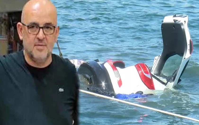 Cip denize uçtu! İş adamı öldü, oğlu kurtuldu