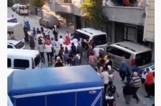 Gelin getirme töreninde maganda dehşet saçtı