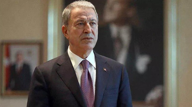 Milli Savunma Bakanı Akar, Ukraynalı mevkidaşı Reznikov ile görüştü