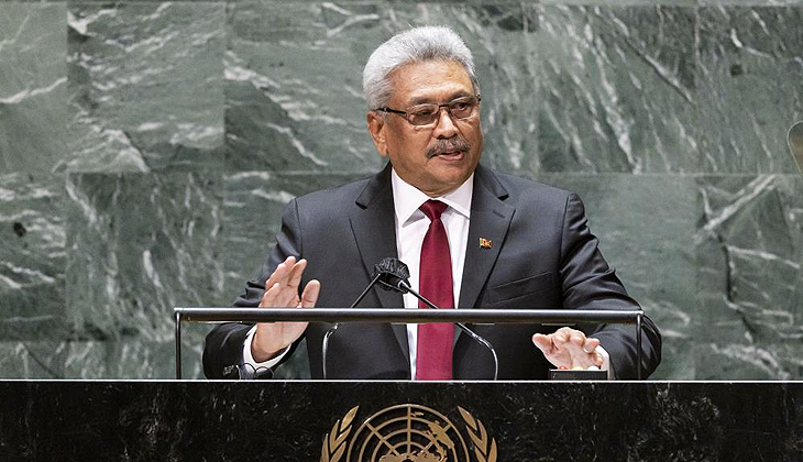 Sri Lanka Devlet Başkanı’ndan istifa kararı