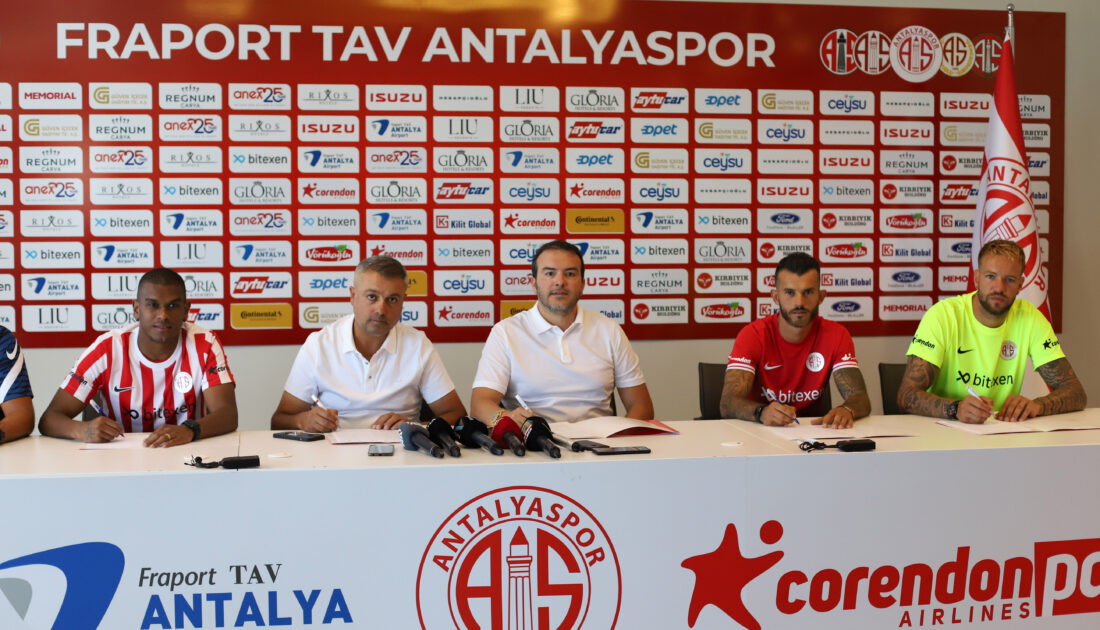 Antalyaspor’da Güray Vural, Fernando ve Boffin’in sözleşmeleri uzatıldı