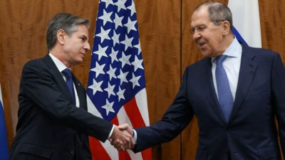 Blinken ve Lavrov Rusya’nın Ukrayna’yı işgalinin ardından ilk kez görüştü