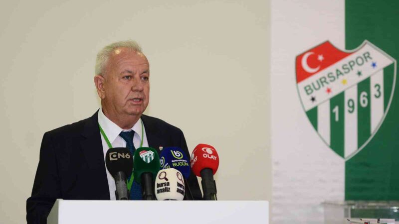 Bursaspor Divan Başkanı Sakder’den dikkat çeken çağrı!