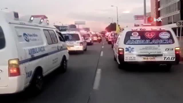 Kolombiya’da kamyon sürücüsü araçtan atladı: 1 ölü, 3 yaralı