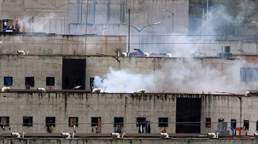 Ekvador’da cezaevinde isyan: 13 ölü, 2 yaralı