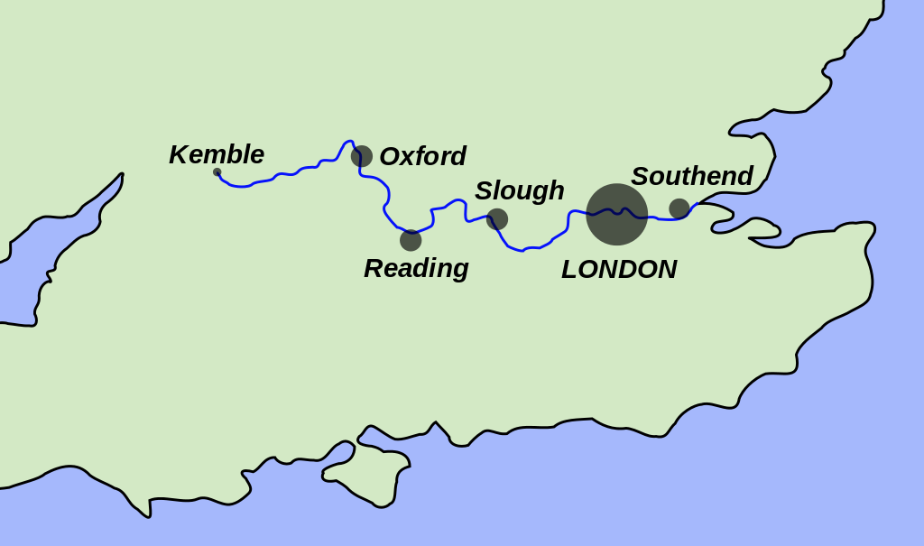 Thames Nehri’nin kaynağı kurumaya başladı