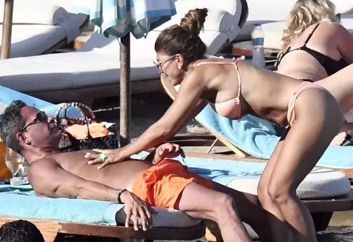 Teresa Giudice ve kocası Luis plajda kendinden geçti!