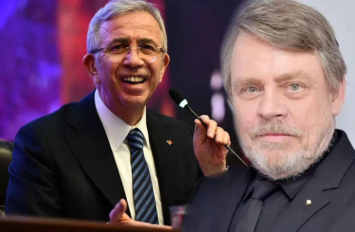 Star Wars’ın başrolü Mark Hamill’den Mansur Yavaş paylaşımı!