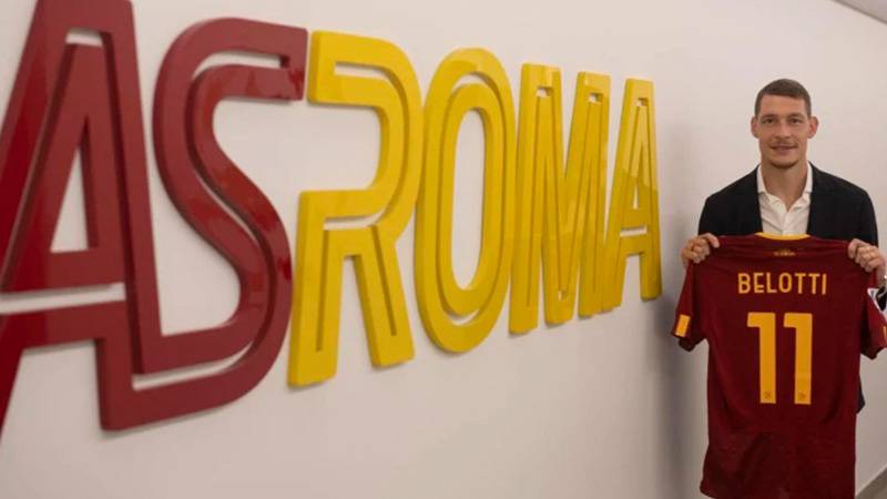 Andrea Belotti resmen Roma’da!