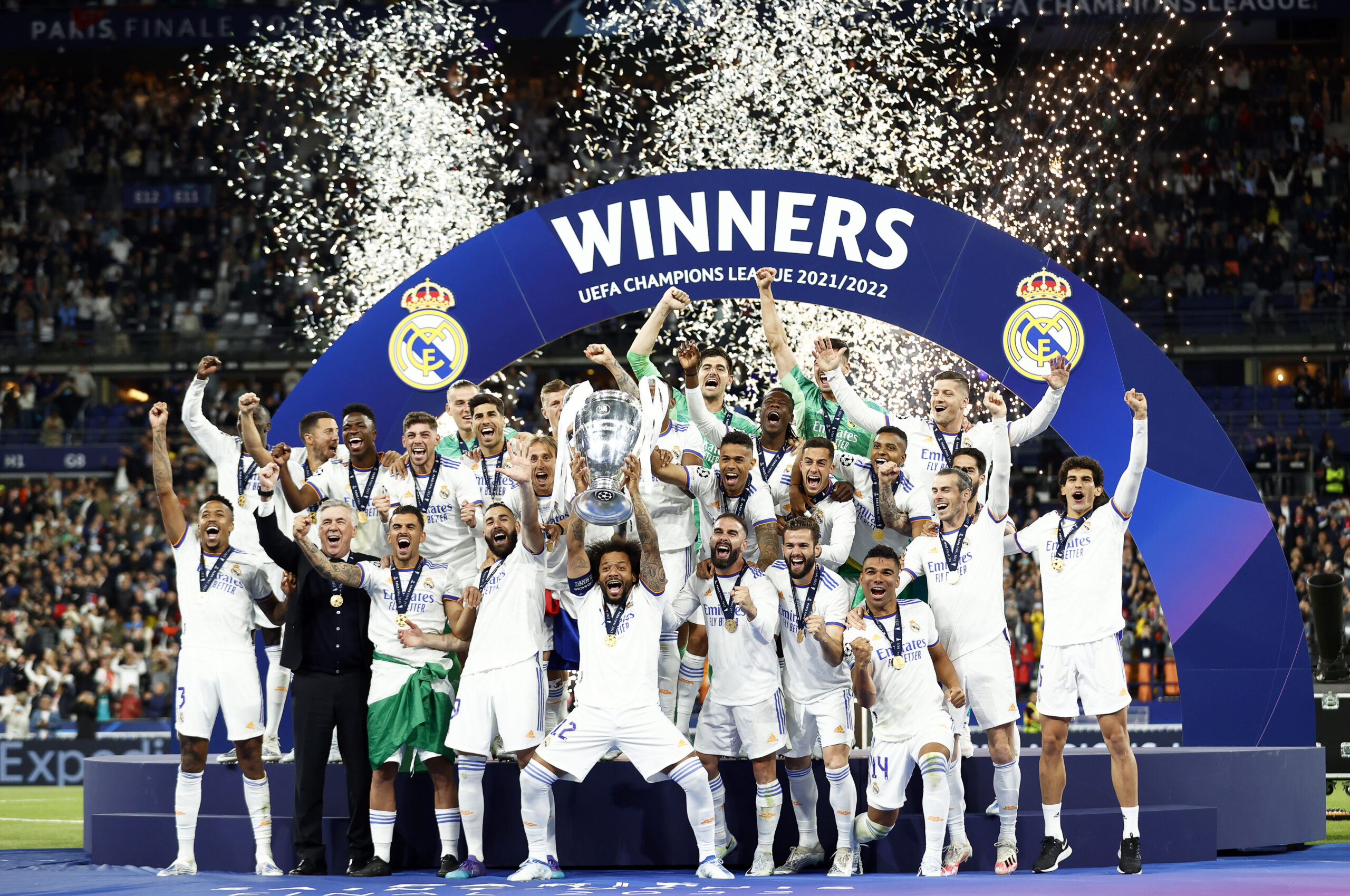 Кто выиграл лигу чемпионов 2023. Реал Мадрид лига чемпионов 2022. Реал Мадрид лига чемпионов 2022 финал. Реал Мадрид ЛЧ 2022. ЛЧ 2022 2023.