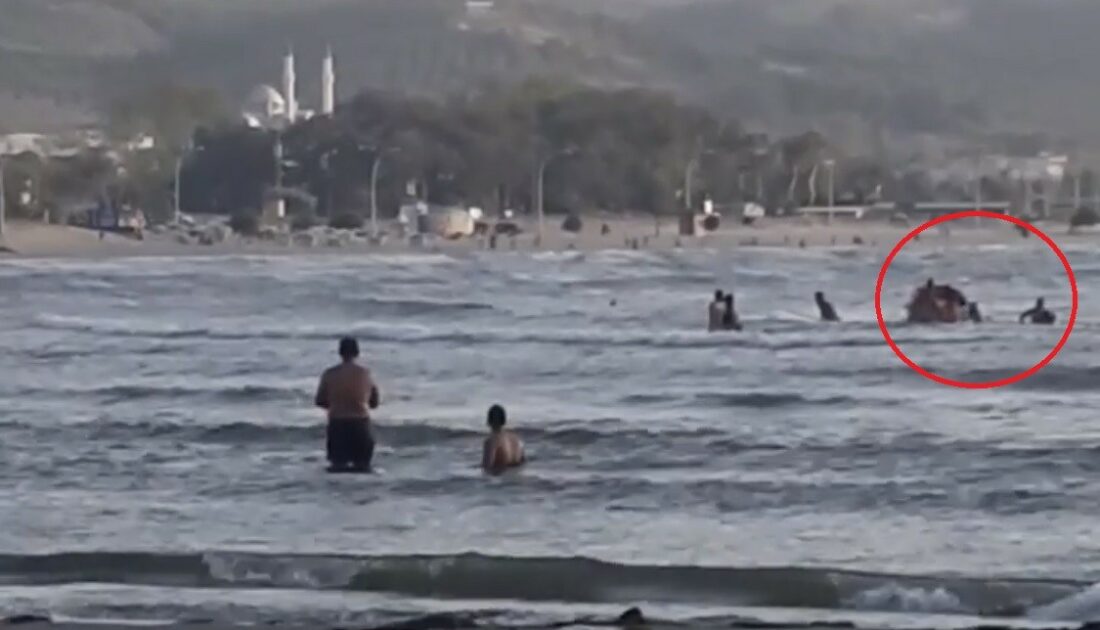Bursa’da boğulma tehlikesi atlatan genci zodyak bot kullanan vatandaş kurtardı