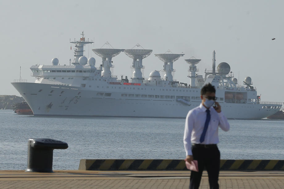 Hindistan’ın casuslukla suçladığı Çin araştırma gemisi, Sri Lanka’ya ulaştı
