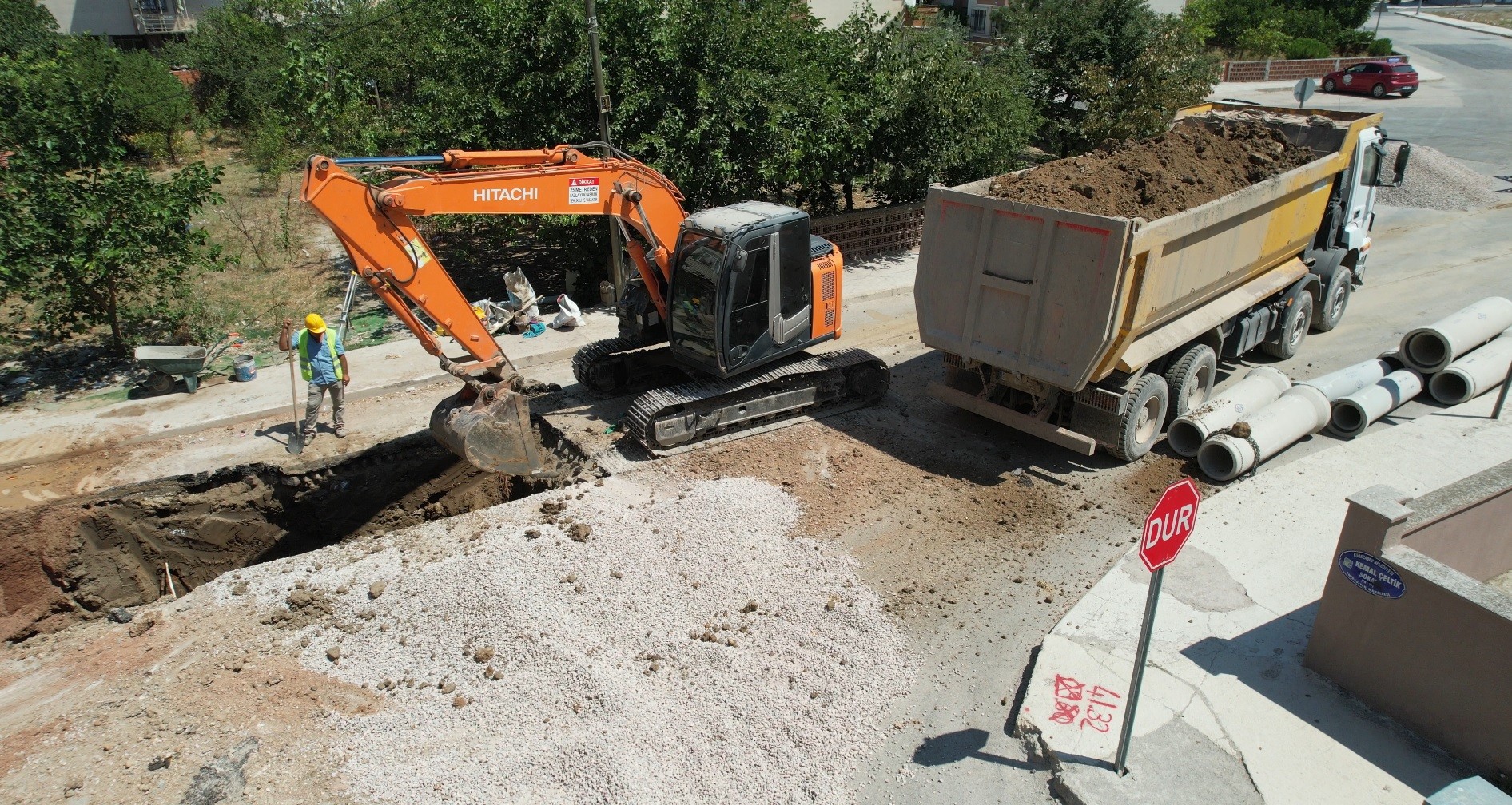 Bursa’da o ilçenin alt yapısı yenileniyor