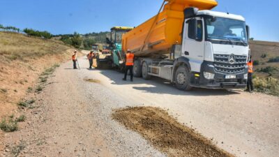 Yenişehir’de asfaltlama çalışmaları hızlandı