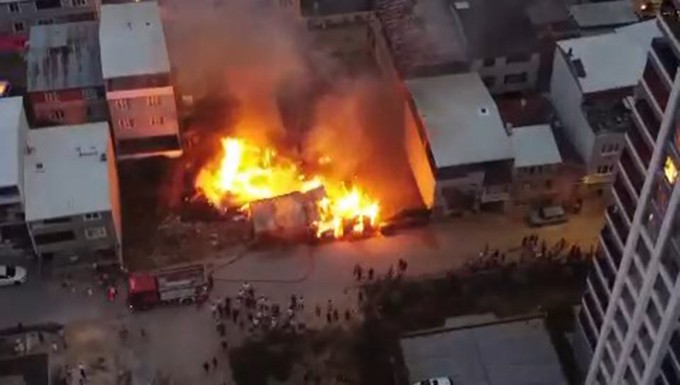 Bursa’da korkutan yangın