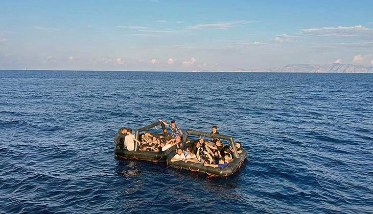 Marmaris ve Datça’da 126 göçmen kurtarıldı