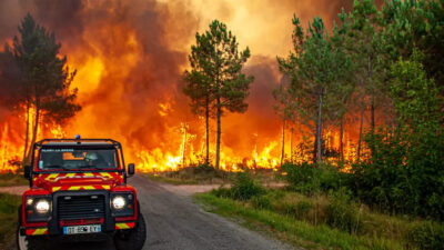Fransa’da orman yangınları sürüyor