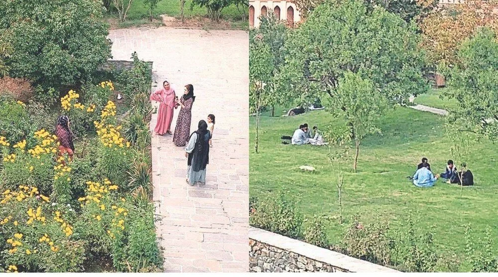 Taliban’dan haremlik selamlık park