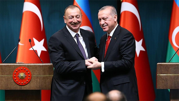 Cumhurbaşkanı Erdoğan, Aliyev ile görüştü