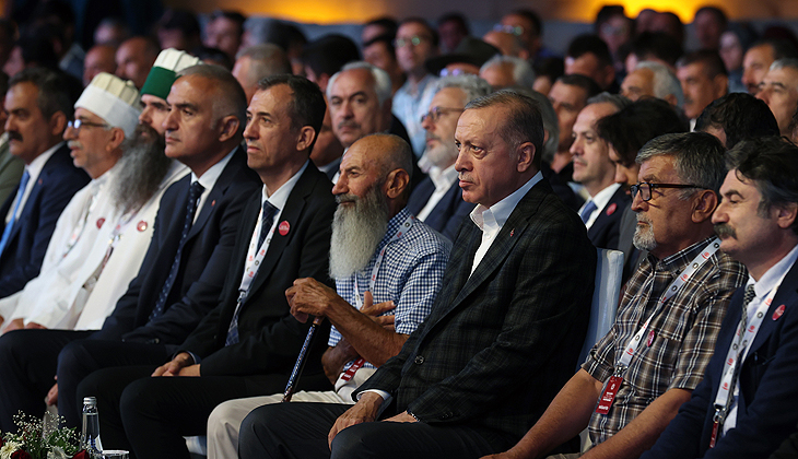 Erdoğan, Hacı Bektaş Veli Dergahı’nı ziyaret etti