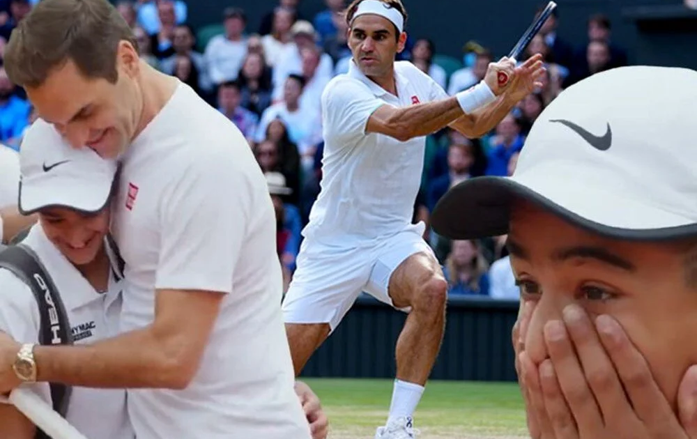 Roger Federer rüyayı gerçeğe çevirdi
