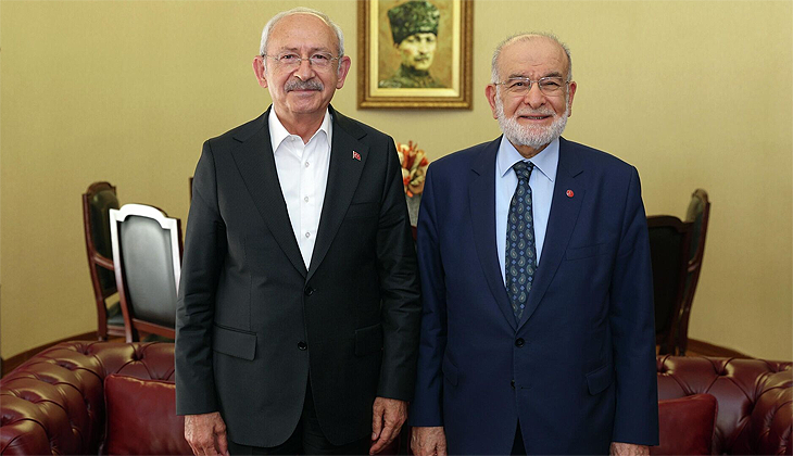 Kılıçdaroğlu, Karamollaoğlu ile görüştü