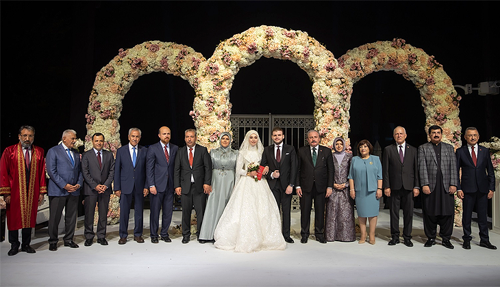TBMM Başkanı Şentop’un oğlu, dünya evine girdi