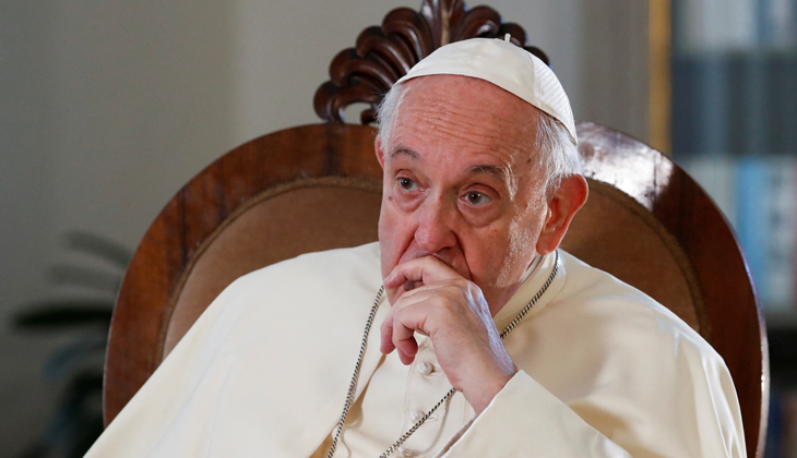 Papa Francis’in muhafızı bayıldı