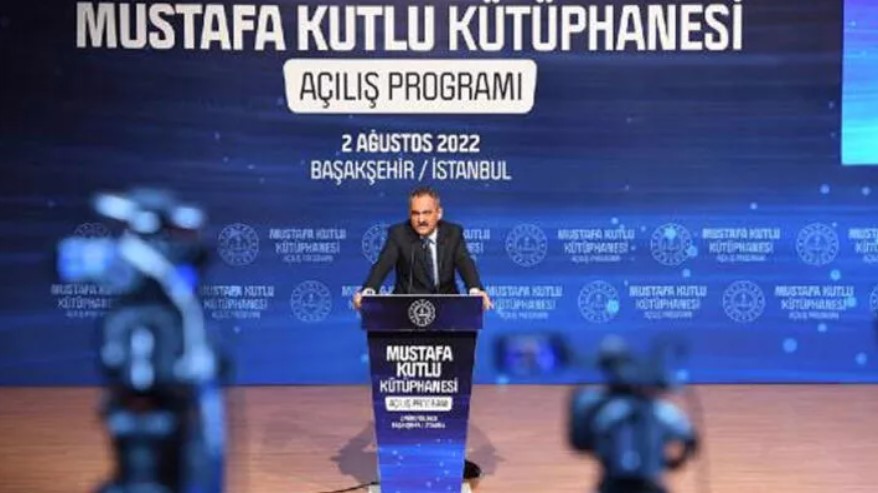 Bakan Özer: Kütüphanesi olmayan okul kalmadı