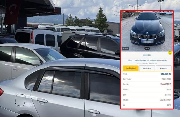 Lüks otomobil ilanı sonrası hayatının şokunu yaşadı!