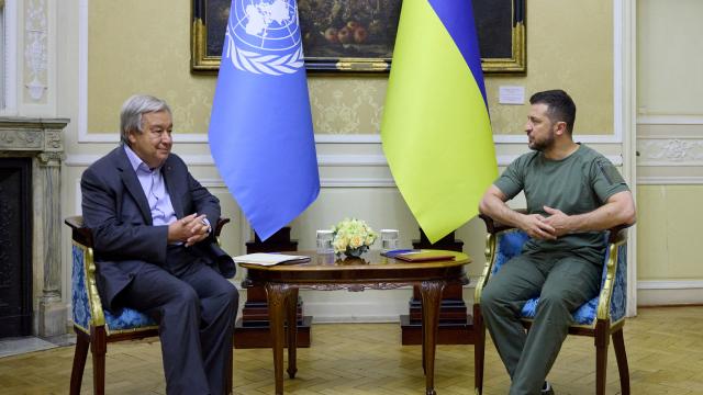 Zelenski Guterres ile görüştü: BM Zaporijya’nın güvenliğini sağlamalı