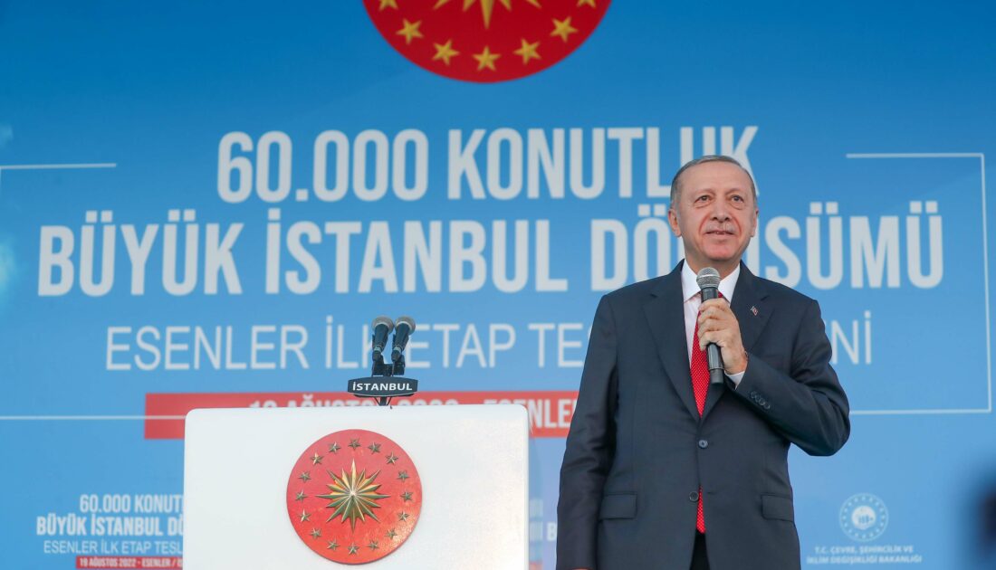 Erdoğan: Marmara Depremi’nde yıkılan yerleri ayağa kaldırdık