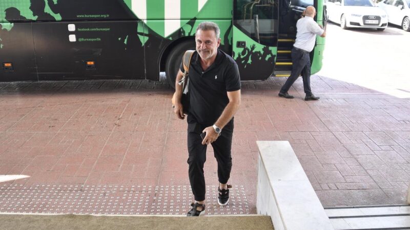 Bursaspor Afyon’a ayak bastı!