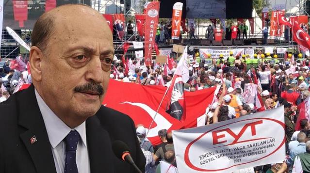Bakan Bilgin tek formül var demişti… İşte masadaki EYT formülü